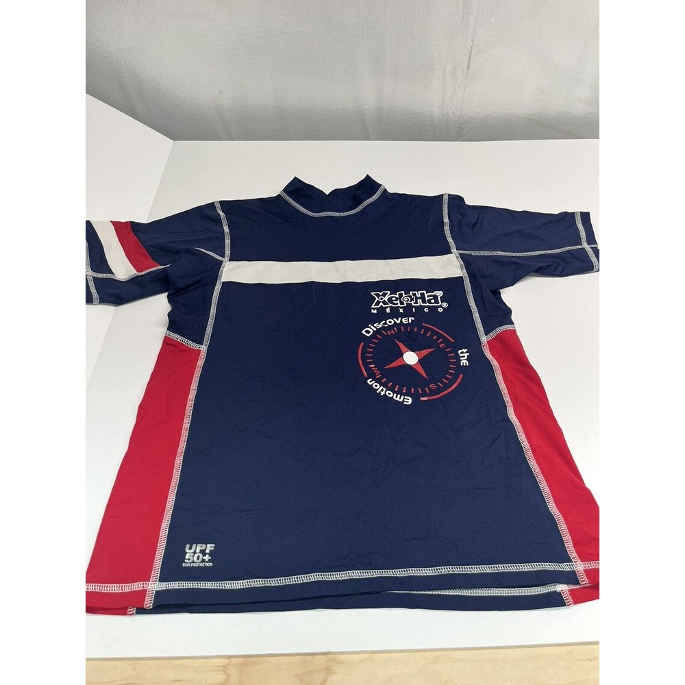 Fullsand Sportswear Shirt UPF 50+ Long Sleeve Blue/White Red Surfing XG Mexico